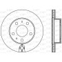 BDA2439.20 OPEN PARTS Гальмівний диск