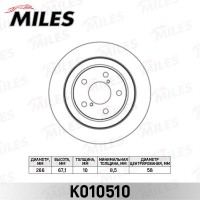 K010510 MILES Гальмівний диск