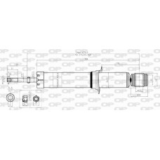 SAB8336.32 OPEN PARTS Амортизатор