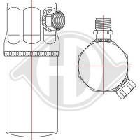 DCT1018 DIEDERICHS Осушувач кондиціонера