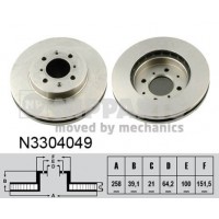 N3304049 NIPPARTS Гальмівний диск