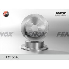 TB215345 FENOX Гальмівний диск
