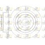 61001.10 ROADHOUSE Гальмівний диск