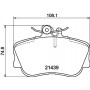 8DB 355 018-041 HELLA Комплект гальмівних колодок дисковий гальм