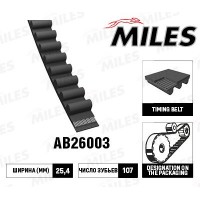AB26003 MILES Зубчастий ремінь