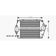 Интеркулер AVA QUALITY COOLING MZ4188