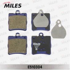 E510304 MILES Комплект гальмівних колодок дисковий гальм