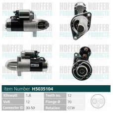 H5035104 HOFFER Стартер