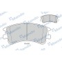 MBF015637 MANDO Комплект гальмівних колодок дисковий гальм
