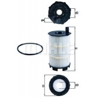 OX 350/4D KNECHT Масляний фільтр