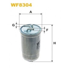 WF8304 WIX FILTERS Паливний фільтр