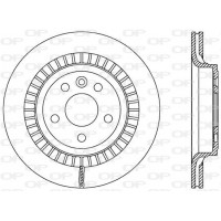 BDR2520.20 OPEN PARTS Гальмівний диск
