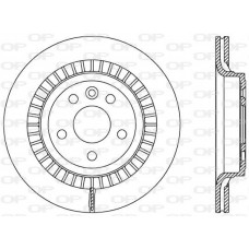 BDR2520.20 OPEN PARTS Гальмівний диск