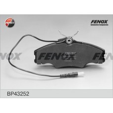 BP43252 FENOX Комплект гальмівних колодок дисковий гальм