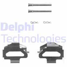 LX0150 DELPHI Комплектуючі колодки дискового гальма