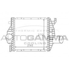 101507 AUTOGAMMA Интеркулер