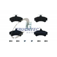 02.35.247 TRUCKTEC AUTOMOTIVE Комплект гальмівних колодок дисковий гальм