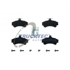 02.35.247 TRUCKTEC AUTOMOTIVE Комплект гальмівних колодок дисковий гальм