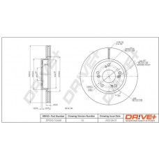 DP1010.11.0448 Dr!ve+ Гальмівний диск
