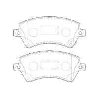 2135146 Omnicraft Комплект гальмівних колодок дисковий гальм