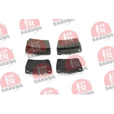 601-20-3990 SAKURA Комплект гальмівних колодок дисковий гальм