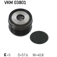 VKM 03801 SKF Механізм вільного ходу генератора