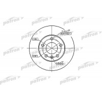 PBD4051 PATRON Гальмівний диск