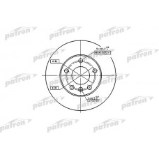 PBD4051 PATRON Гальмівний диск