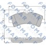 FO 923681 FOMAR Friction Комплект гальмівних колодок дисковий гальм