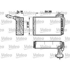 817092 VALEO Випарник кондиціонера