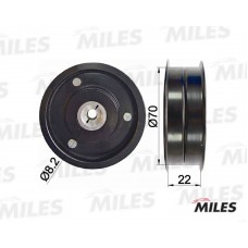 AG03031 MILES Паразитный / ведущий ролик, Поліклиновий ремінь