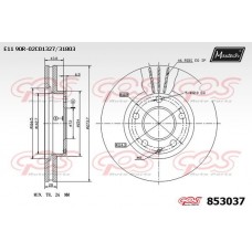 853037 MAXTECH Гальмівний диск