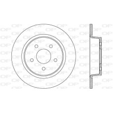BDA2635.10 OPEN PARTS Гальмівний диск
