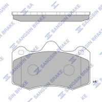 SP1835 Hi-Q Комплект гальмівних колодок дисковий гальм