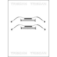 8105 291608 TRISCAN Комплектуючі колодки дискового гальма