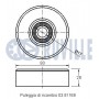 541016 RUVILLE Паразитный / ведущий ролик, поликлиновой ремень