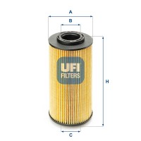 25.070.00 UFI Масляний фільтр