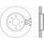 BDA1235.20 OPEN PARTS Гальмівний диск