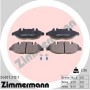 24007.210.1 ZIMMERMANN Комплект гальмівних колодок дисковий гальм