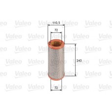 585612 VALEO Повітряний фільтр