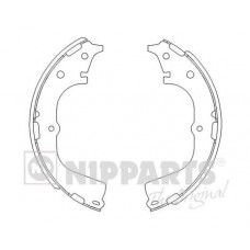 J3502046 NIPPARTS Комплект гальмівних колодок