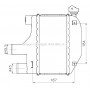 TO4793 AVA QUALITY COOLING Интеркулер