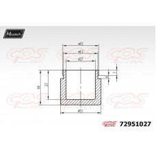 72951027 MAXTECH Поршень корпус скоби гальма