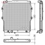 DRM50084 DENSO Радіатор охолодження двигуна