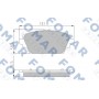 FO 908481 FOMAR Friction КомплеК т гальмівних колодок, дискове гальмо