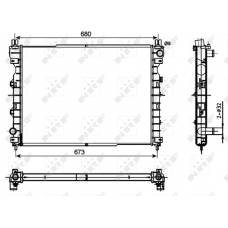WG1722033 WILMINK GROUP Радіатор охолодження двигуна