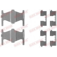 109-1204 QUICK BRAKE Комплектуючі колодки дискового гальма