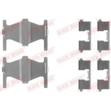 109-1204 QUICK BRAKE Комплектуючі колодки дискового гальма