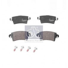 6.95118 DT Spare Parts Комплект гальмівних колодок дисковий гальм