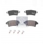 6.95118 DT Spare Parts Комплект гальмівних колодок дисковий гальм